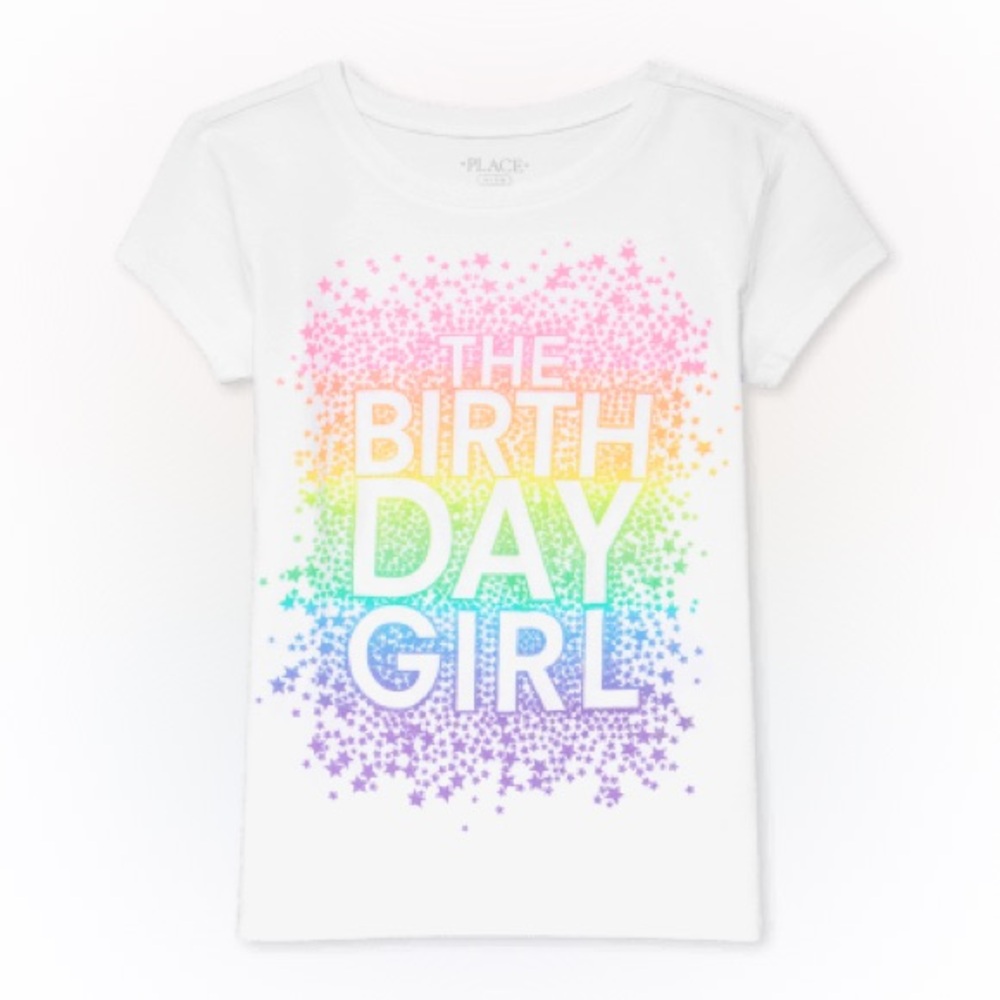 Girls happy birthday T-shirt